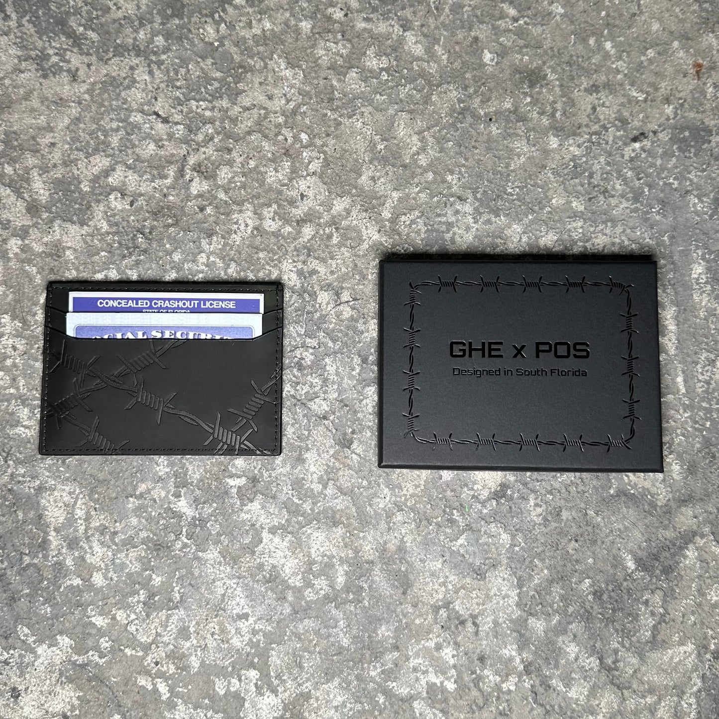 Heat Reactive Card Holder